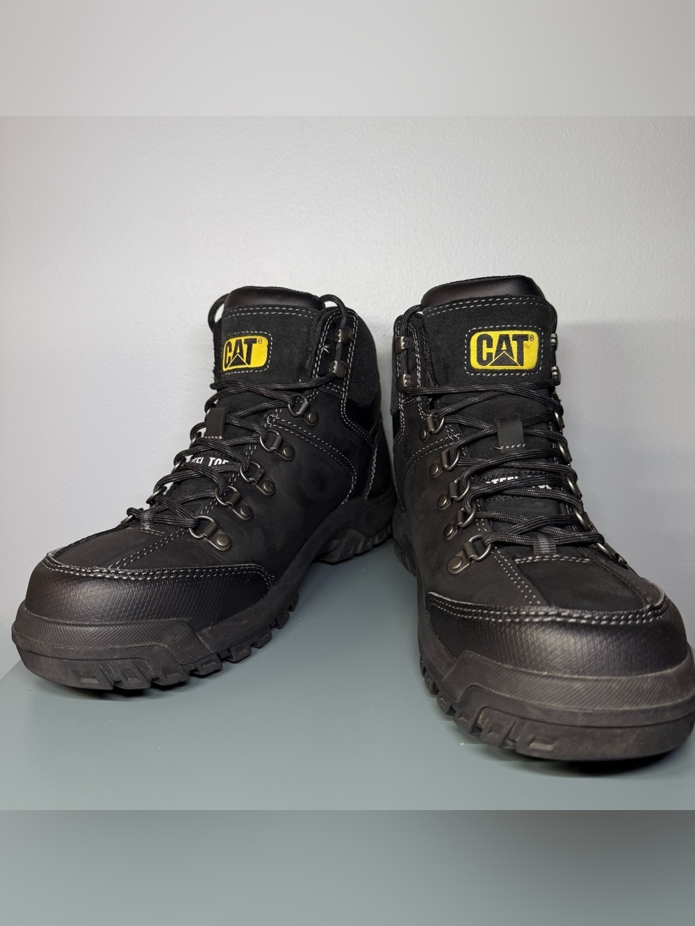 CAT Caterpillar Waterproof Steel Toe Work Boots